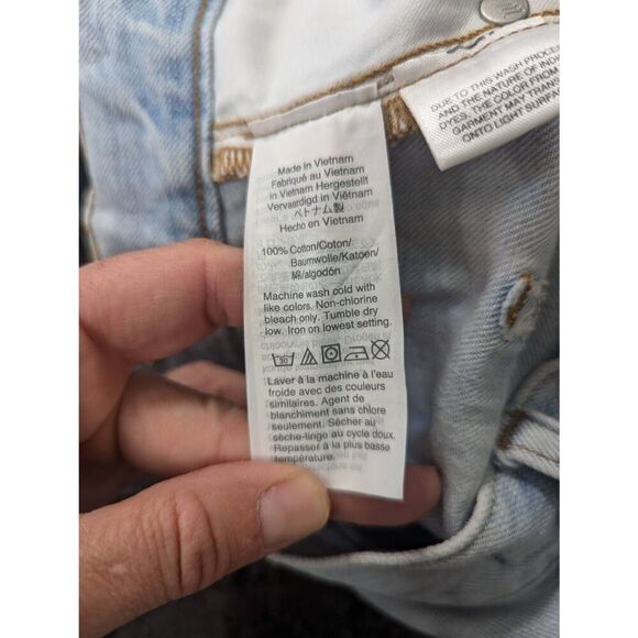 Madewell The Perfect Vintage Jeans women's size 30 Fitzgerald Wash preppy - Picture 9 of 10